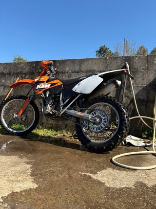 KTM Enduro Naranja