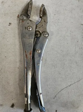 Pinza autobloccante in cromo-vanadio