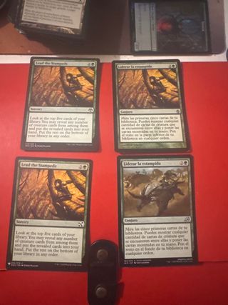 Lead the Stampede x4 - Magic The Gathering