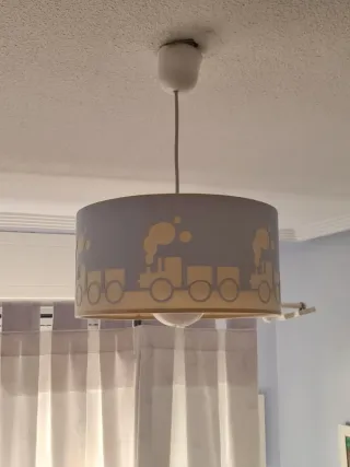 Lampada per bambini con treni