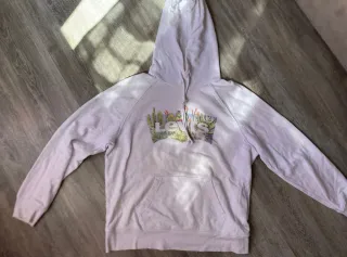 Sudadera Levi's Blanca con Estampado Floral