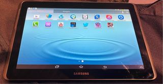 Tablet Samsung 2. 10.1 Negra version android 4.2.2