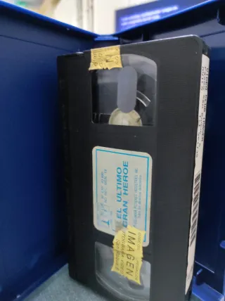 El Último Gran Héroe VHS Arnold Schwarzenegger