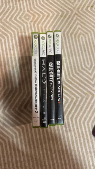 4 Cajas Xbox 360 (Sin Juegos)