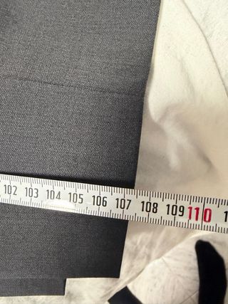 Traje Cortefiel Lana Negro Vintage