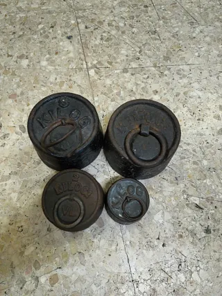 Pesas patrón 5, 2, 1 kg