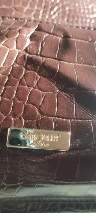 Zaino Camomilla effetto coccodrillo