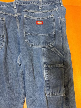 Dickies Lined Carpenter 38x30 Vintage Baggy Denim