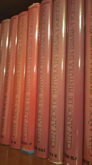 Libros cien años de pintura 1830-19÷0