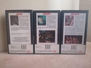 Pack 3 Películas VHS Ghoulies