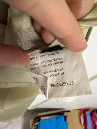 Traje vintage 3 piezas chaleco beige talla 60