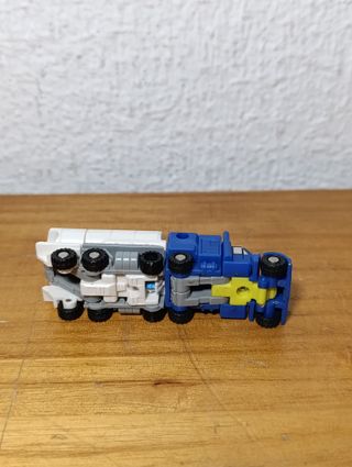 Oiler y Slide - Transformers G1 Micromaster 1990