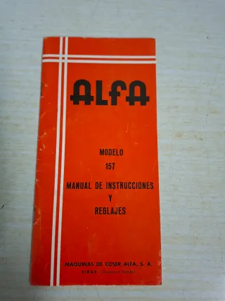 Máquina de coser industrial Alfa 157