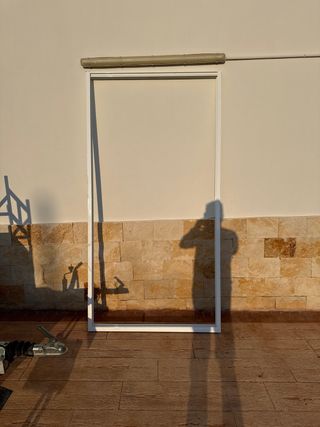 Mosquitera corredera completa.