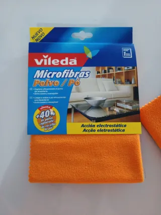 Vileda microfibras polvo. Lote 3