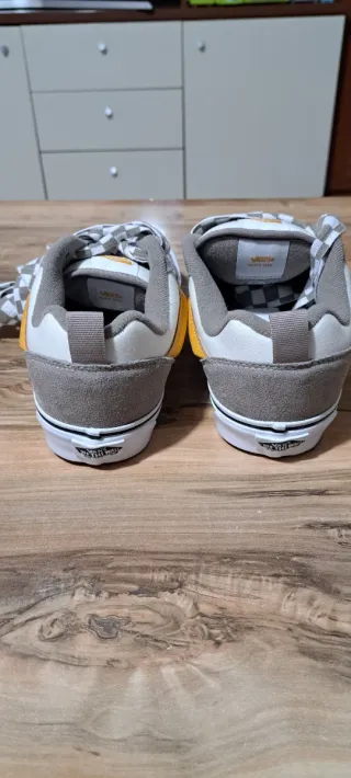 Scarpe Vans Grigio Giallo