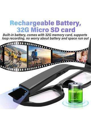 Occhiali Spia con 32GB