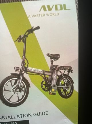 Bicicleta Eléctrica Plegable AVDI