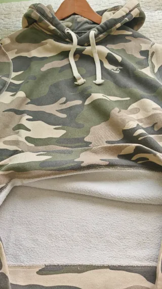 Sudadera Hollister Camuflaje