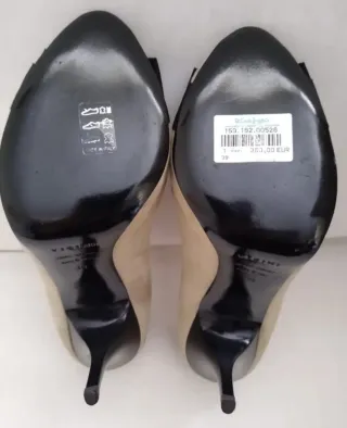 Talla 39 Zapatos de Lujo con Tacón de Firma VICINI