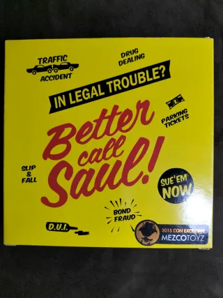 Figura Breaking Bad Saul Goodman exclusiva