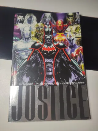 Lote DC comics Justice Alex ross