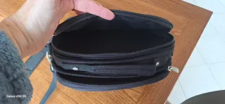 Borsa tracolla uomo Jaguar nera