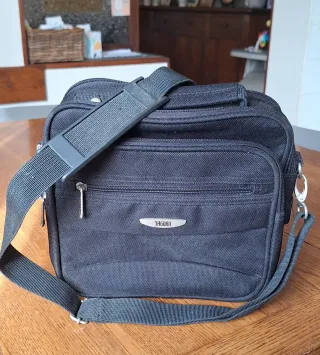 Borsa tracolla uomo Jaguar nera