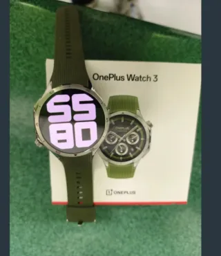 OnePlus Watch 3 Verde/Plata