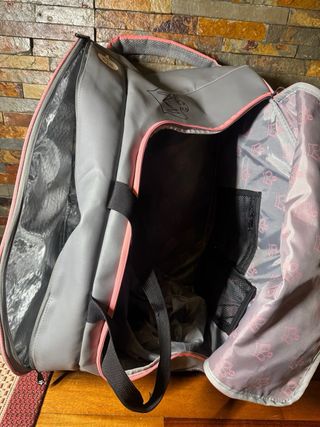 Mochila Padel Black Crown Rosa e Cinza