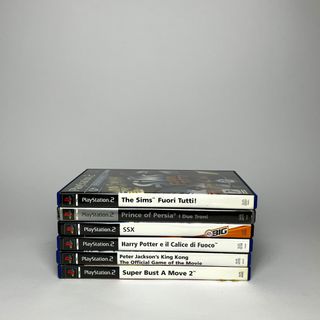 Lotto 6 Giochi PS2 ITA COMPLETI E TESTATI