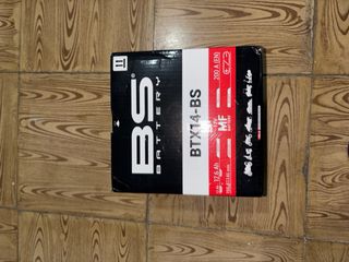 Batería Moto BS BTX14-BS 12V Nueva