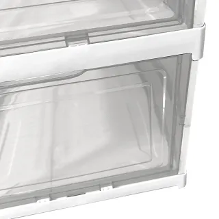 Zapatero Plegable 6 Niveles Transparente, NUEVO