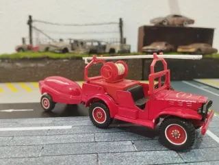 Solido Dodge WC51 + Motobomba SDI VOSGES