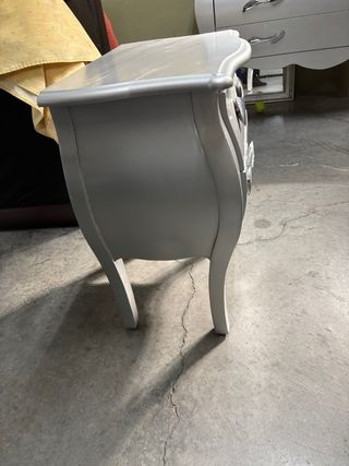 Cómoda y 2 Mesitas de Noche Gris