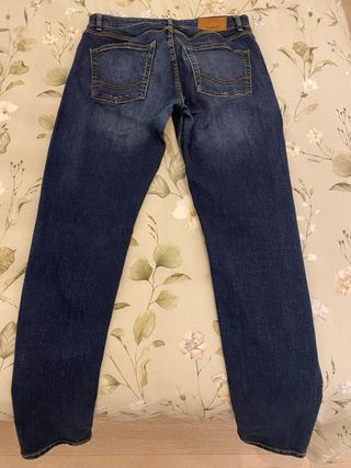 Lote 3 Pantalones: Beige, Negro, Azul