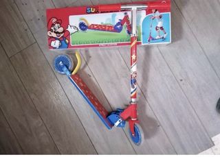 Patinete infantil Super Mario Bros