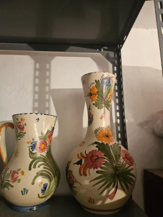 Juego Cerámica Talavera Flores