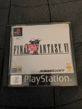 Final Fantasy VI PS1 PAL RPG