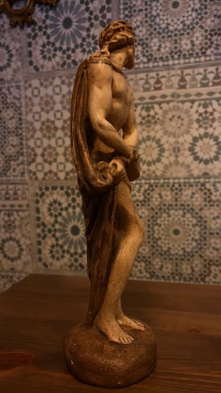 Cristo Cautivo Ecce Homo Yeso Francés 30 cm