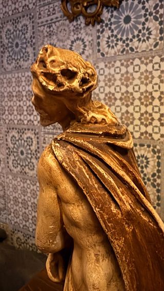 Cristo Cautivo Ecce Homo Yeso Francés 30 cm