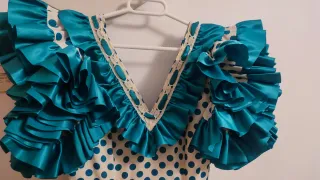 Traje de flamenca con lunares