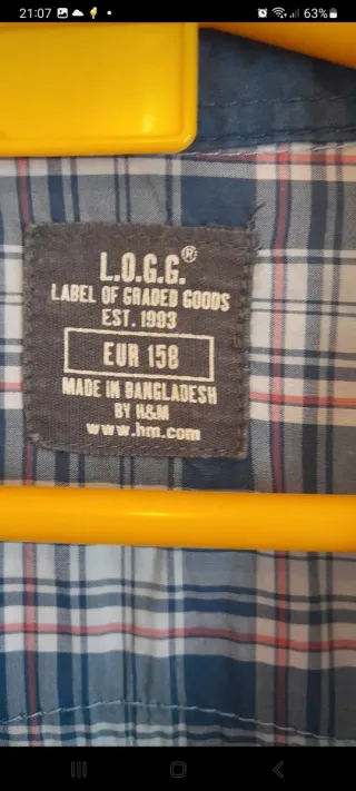 Camisa H&M niño 12/14 años