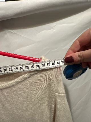 Vestito in lana beige