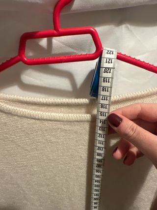 Vestito in lana beige