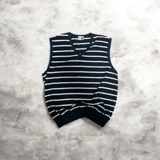 Chaleco HIPPO rayas azul marino Talla XL