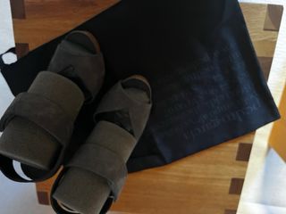 Sandalias Pedro García gris grafito