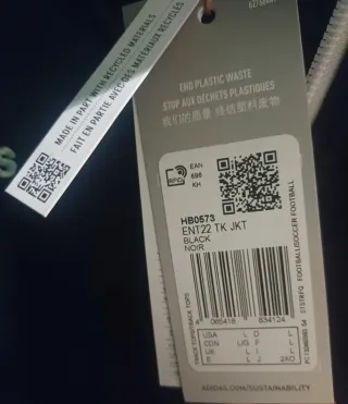 Chaqueta Adidas Juventus Negra