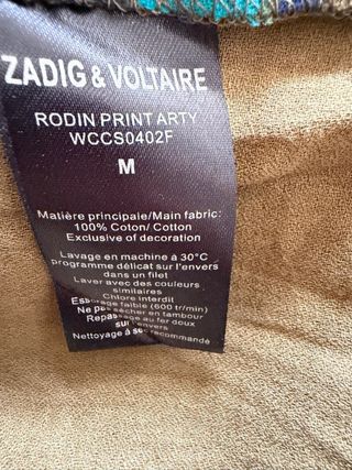 Vestido Zadig & Voltaire floral verde