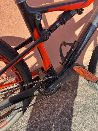 Bicicleta Cannondale Montaña Naranja/Negra